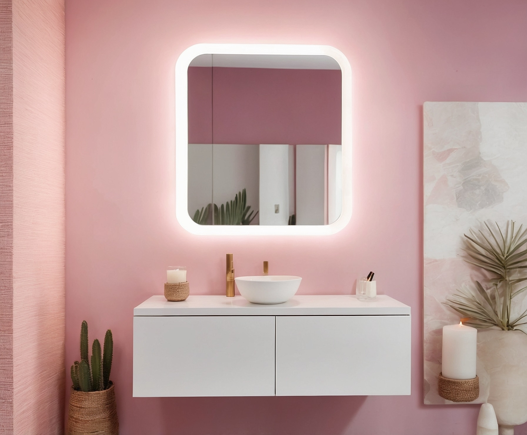Transformación de belleza en salón estético